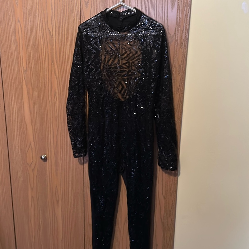 Beautiful back out sequin jumpsuit